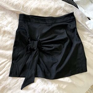 Zara Faux Suede Mini Skirt